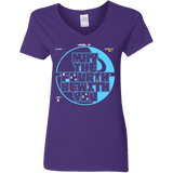 T-Shirts Purple / S Pacman May The Fourth Women's V-Neck T-Shirt