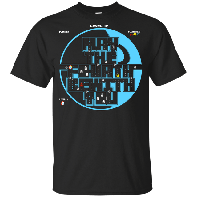 T-Shirts Black / YXS Pacman May The Fourth Youth T-Shirt