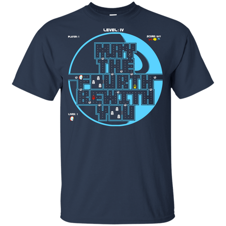 T-Shirts Navy / YXS Pacman May The Fourth Youth T-Shirt