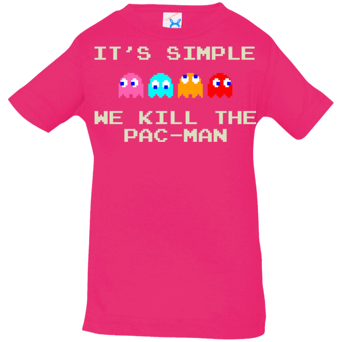 T-Shirts Hot Pink / 6 Months Pacmanok Infant Premium T-Shirt
