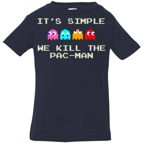 T-Shirts Navy / 6 Months Pacmanok Infant Premium T-Shirt