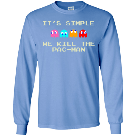 T-Shirts Carolina Blue / S Pacmanok Men's Long Sleeve T-Shirt