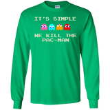 T-Shirts Irish Green / S Pacmanok Men's Long Sleeve T-Shirt