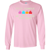 T-Shirts Light Pink / S Pacmanok Men's Long Sleeve T-Shirt