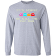 T-Shirts Sport Grey / S Pacmanok Men's Long Sleeve T-Shirt