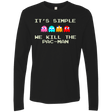 T-Shirts Black / S Pacmanok Men's Premium Long Sleeve