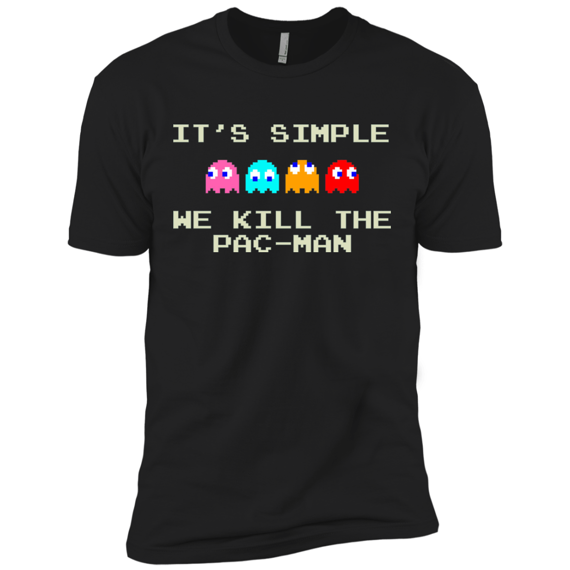 T-Shirts Black / X-Small Pacmanok Men's Premium T-Shirt