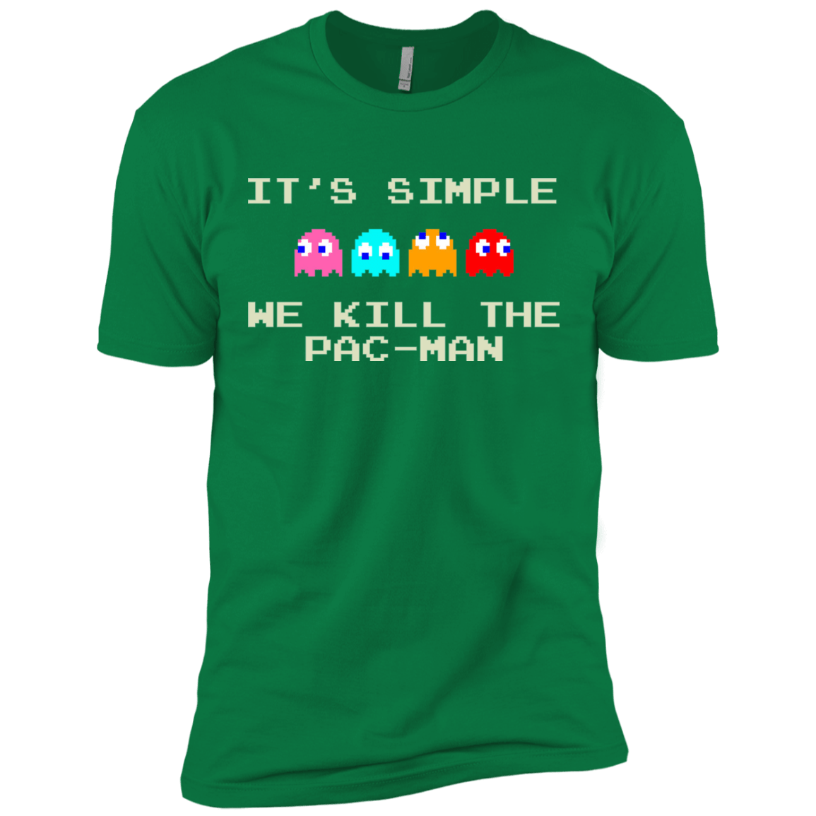 T-Shirts Kelly Green / X-Small Pacmanok Men's Premium T-Shirt