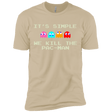 T-Shirts Sand / X-Small Pacmanok Men's Premium T-Shirt