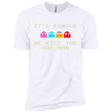 T-Shirts White / X-Small Pacmanok Men's Premium T-Shirt