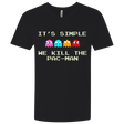 T-Shirts Black / X-Small Pacmanok Men's Premium V-Neck