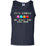 T-Shirts Navy / S Pacmanok Men's Tank Top
