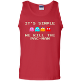 T-Shirts Red / S Pacmanok Men's Tank Top