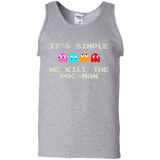 T-Shirts Sport Grey / S Pacmanok Men's Tank Top