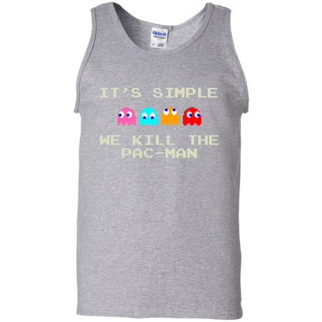 T-Shirts Sport Grey / S Pacmanok Men's Tank Top