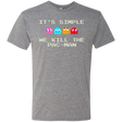 T-Shirts Premium Heather / S Pacmanok Men's Triblend T-Shirt