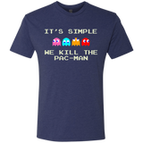 T-Shirts Vintage Navy / S Pacmanok Men's Triblend T-Shirt