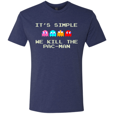 T-Shirts Vintage Navy / S Pacmanok Men's Triblend T-Shirt