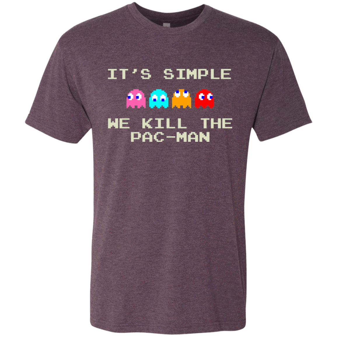T-Shirts Vintage Purple / S Pacmanok Men's Triblend T-Shirt