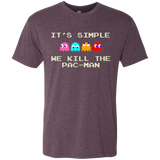 T-Shirts Vintage Purple / S Pacmanok Men's Triblend T-Shirt