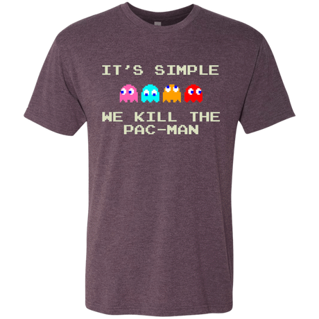 T-Shirts Vintage Purple / S Pacmanok Men's Triblend T-Shirt