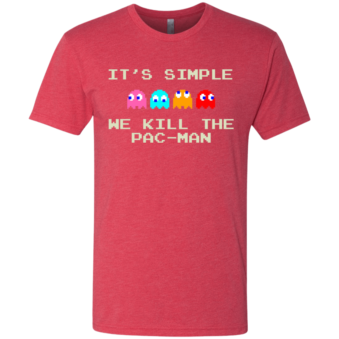 T-Shirts Vintage Red / S Pacmanok Men's Triblend T-Shirt