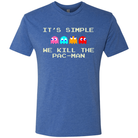 T-Shirts Vintage Royal / S Pacmanok Men's Triblend T-Shirt