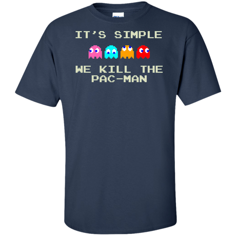 T-Shirts Navy / XLT Pacmanok Tall T-Shirt