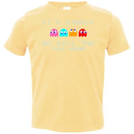 T-Shirts Butter / 2T Pacmanok Toddler Premium T-Shirt