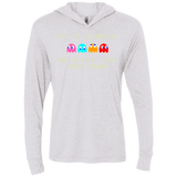 T-Shirts Heather White / X-Small Pacmanok Triblend Long Sleeve Hoodie Tee
