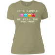 T-Shirts Light Olive / X-Small Pacmanok Women's Premium T-Shirt