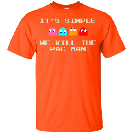 T-Shirts Orange / YXS Pacmanok Youth T-Shirt