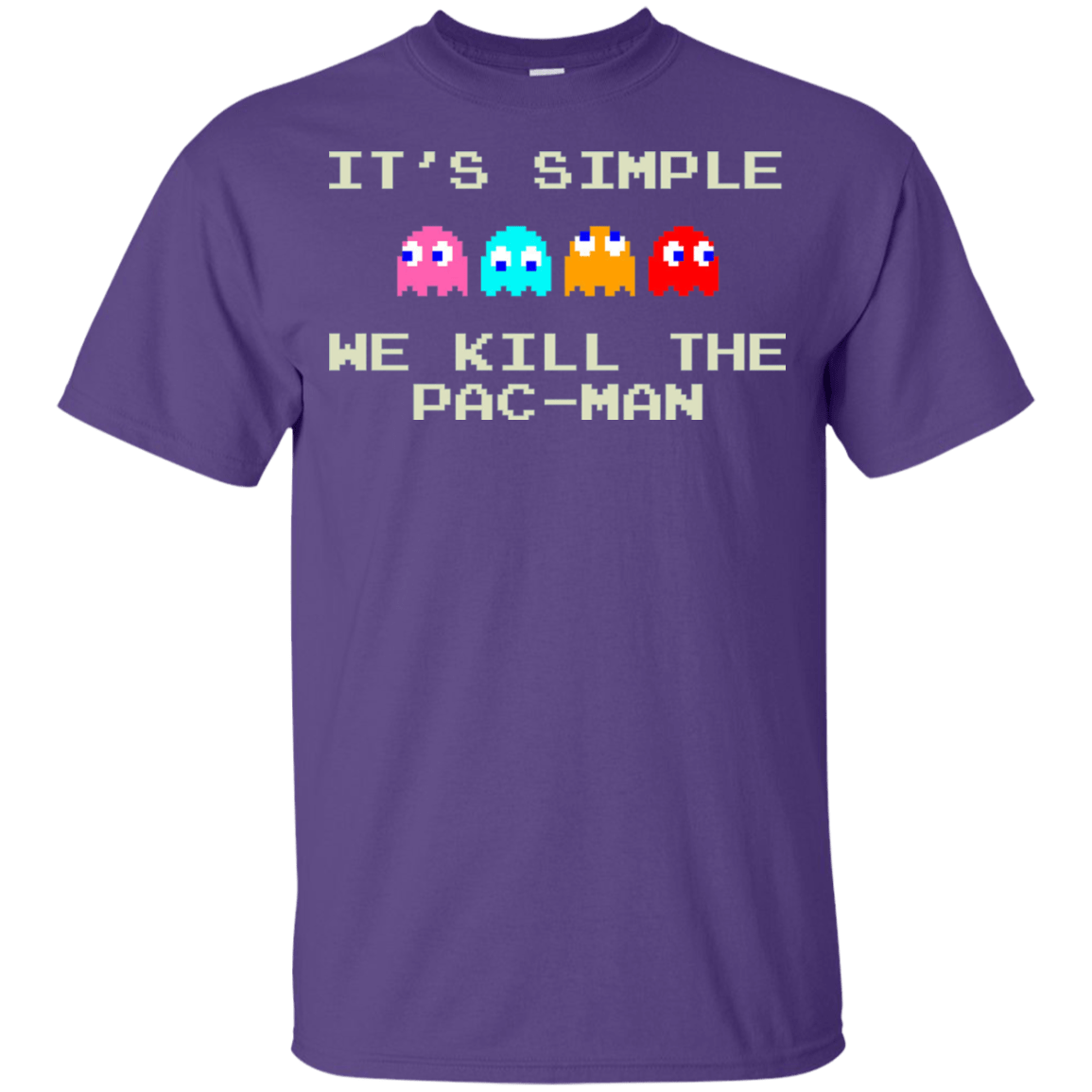 T-Shirts Purple / YXS Pacmanok Youth T-Shirt