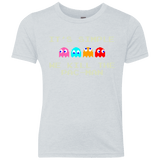 T-Shirts Heather White / YXS Pacmanok Youth Triblend T-Shirt
