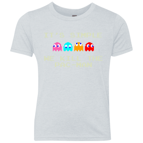 T-Shirts Heather White / YXS Pacmanok Youth Triblend T-Shirt