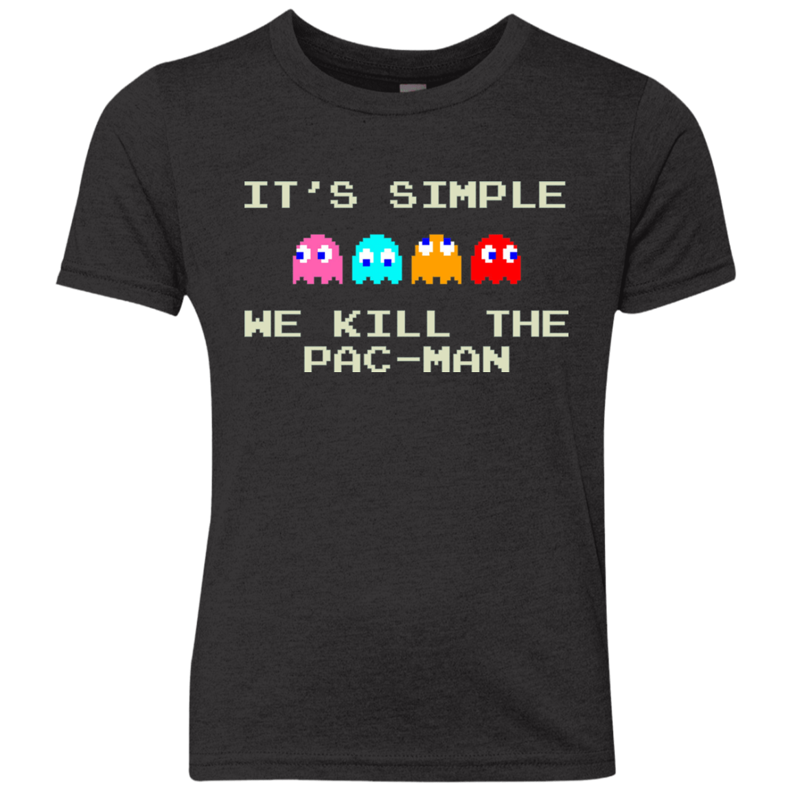 T-Shirts Vintage Black / YXS Pacmanok Youth Triblend T-Shirt