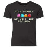 T-Shirts Vintage Black / YXS Pacmanok Youth Triblend T-Shirt