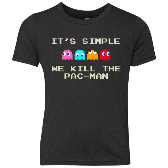 T-Shirts Vintage Black / YXS Pacmanok Youth Triblend T-Shirt