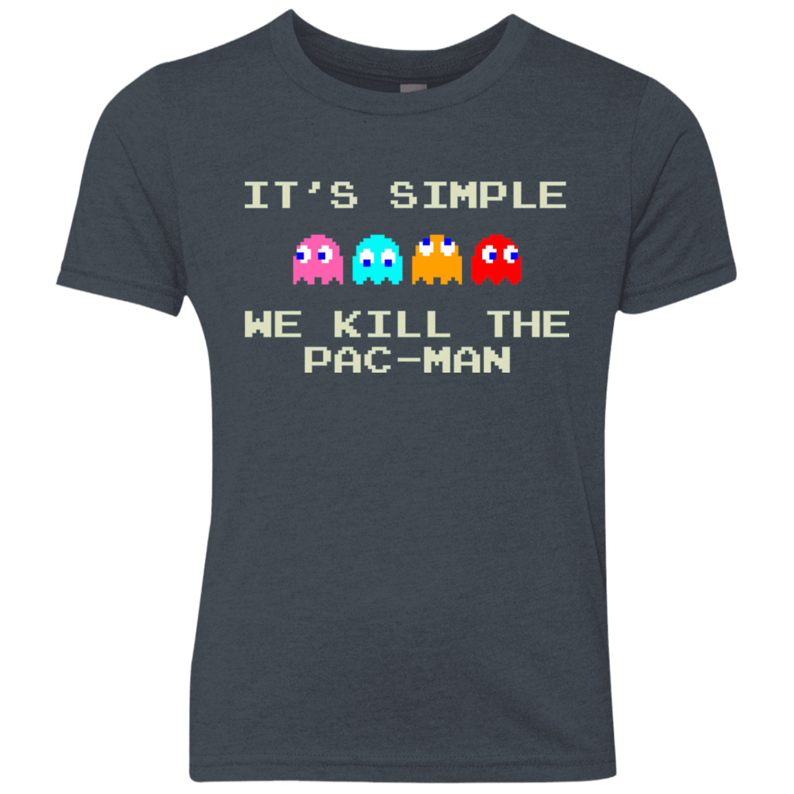 T-Shirts Vintage Navy / YXS Pacmanok Youth Triblend T-Shirt