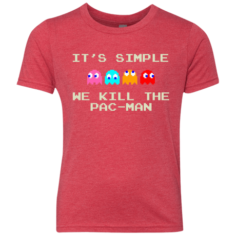 T-Shirts Vintage Red / YXS Pacmanok Youth Triblend T-Shirt