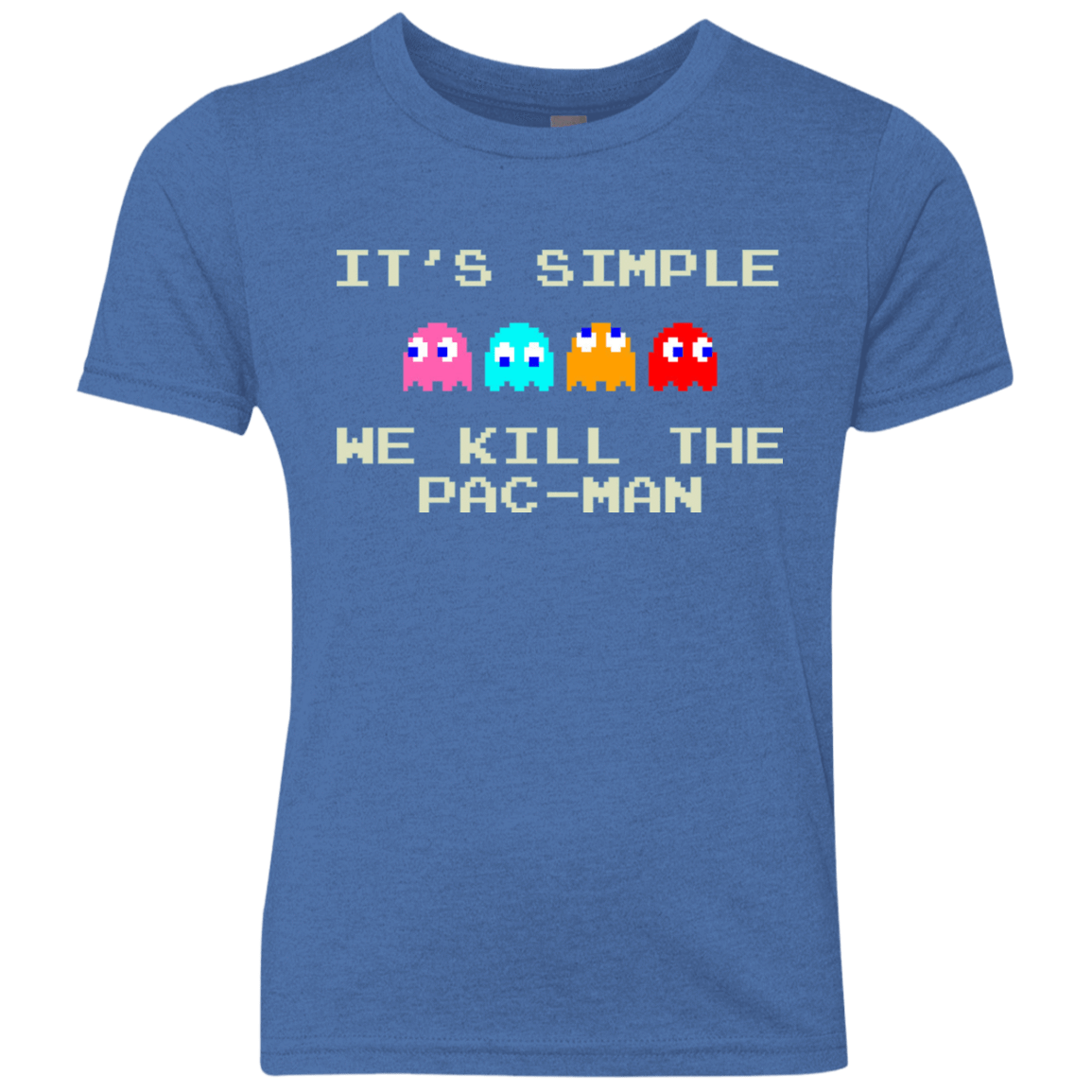 T-Shirts Vintage Royal / YXS Pacmanok Youth Triblend T-Shirt
