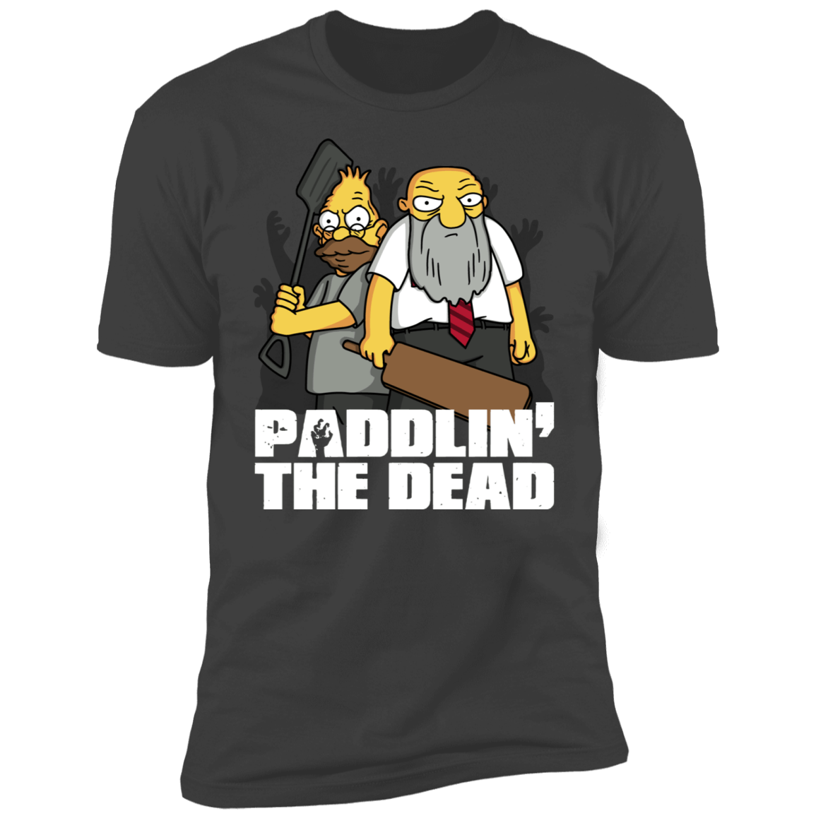 T-Shirts Heavy Metal / S Paddlin The Dead Men's Premium T-Shirt