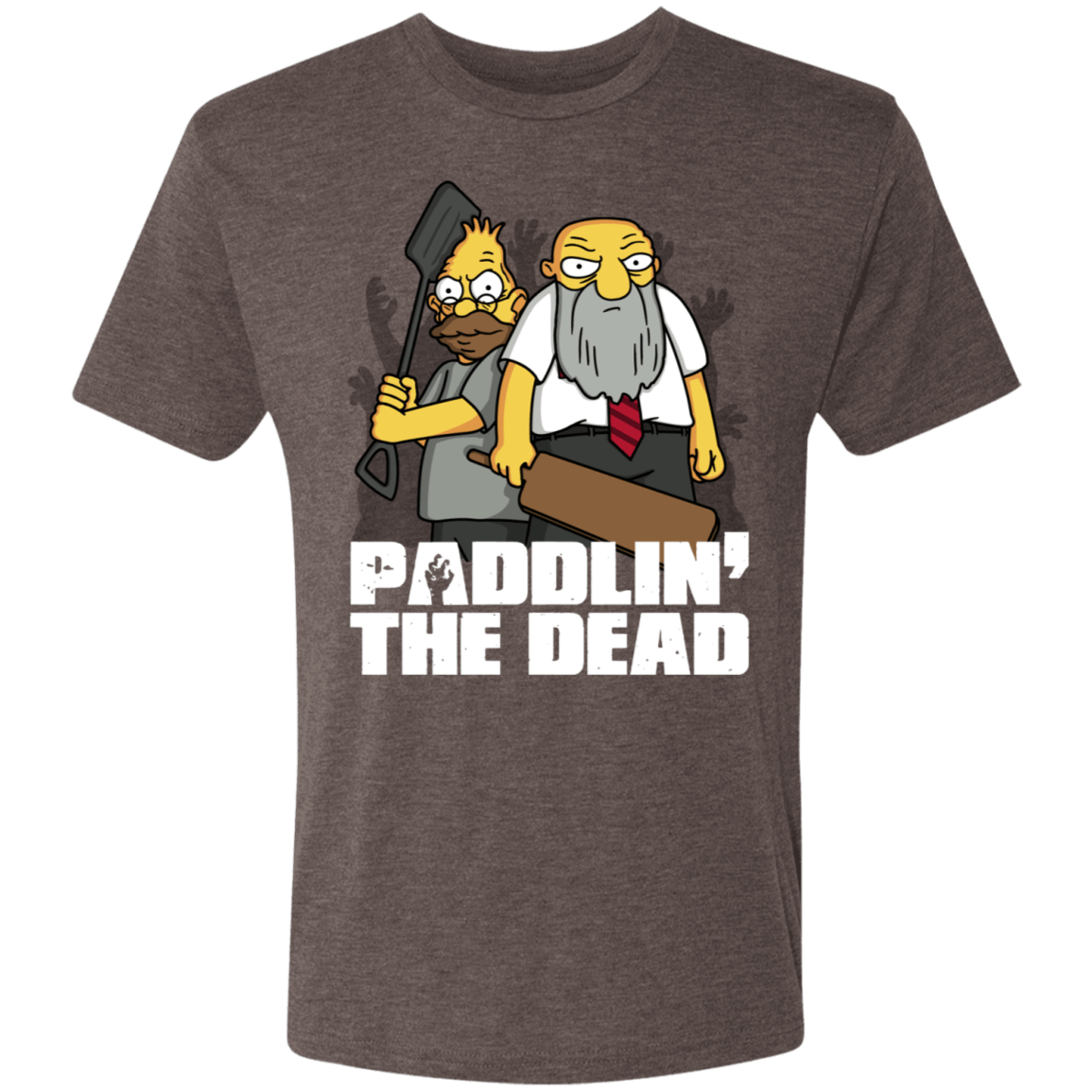 T-Shirts Macchiato / S Paddlin The Dead Men's Triblend T-Shirt