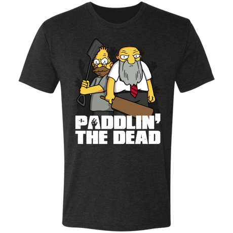 T-Shirts Vintage Black / S Paddlin The Dead Men's Triblend T-Shirt
