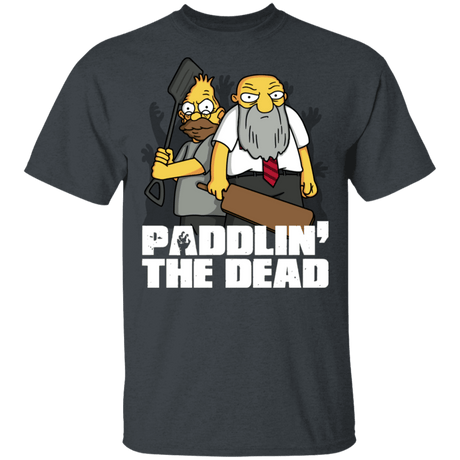 T-Shirts Dark Heather / S Paddlin The Dead T-Shirt