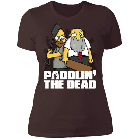 T-Shirts Dark Chocolate / S Paddlin The Dead Women's Premium T-Shirt