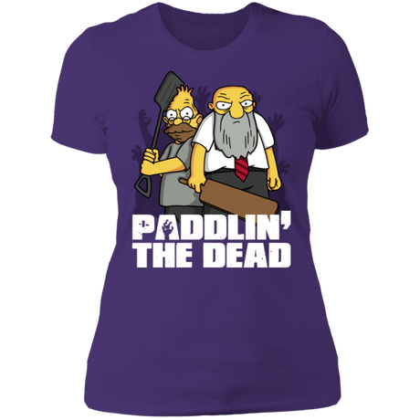 T-Shirts Purple Rush/ / S Paddlin The Dead Women's Premium T-Shirt