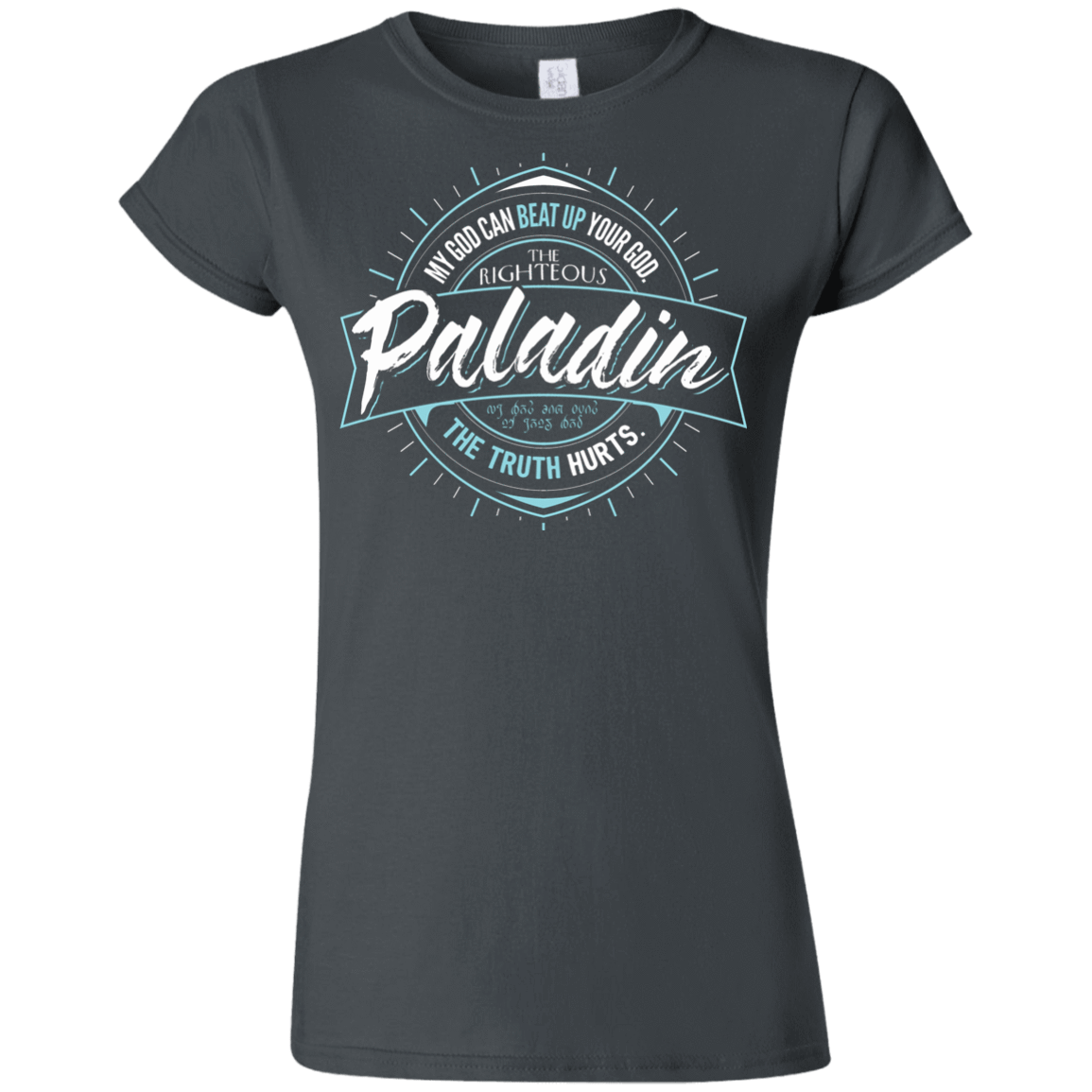 T-Shirts Charcoal / S Paladin Junior Slimmer-Fit T-Shirt