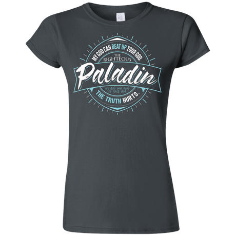 T-Shirts Charcoal / S Paladin Junior Slimmer-Fit T-Shirt