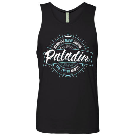 T-Shirts Black / S Paladin Men's Premium Tank Top